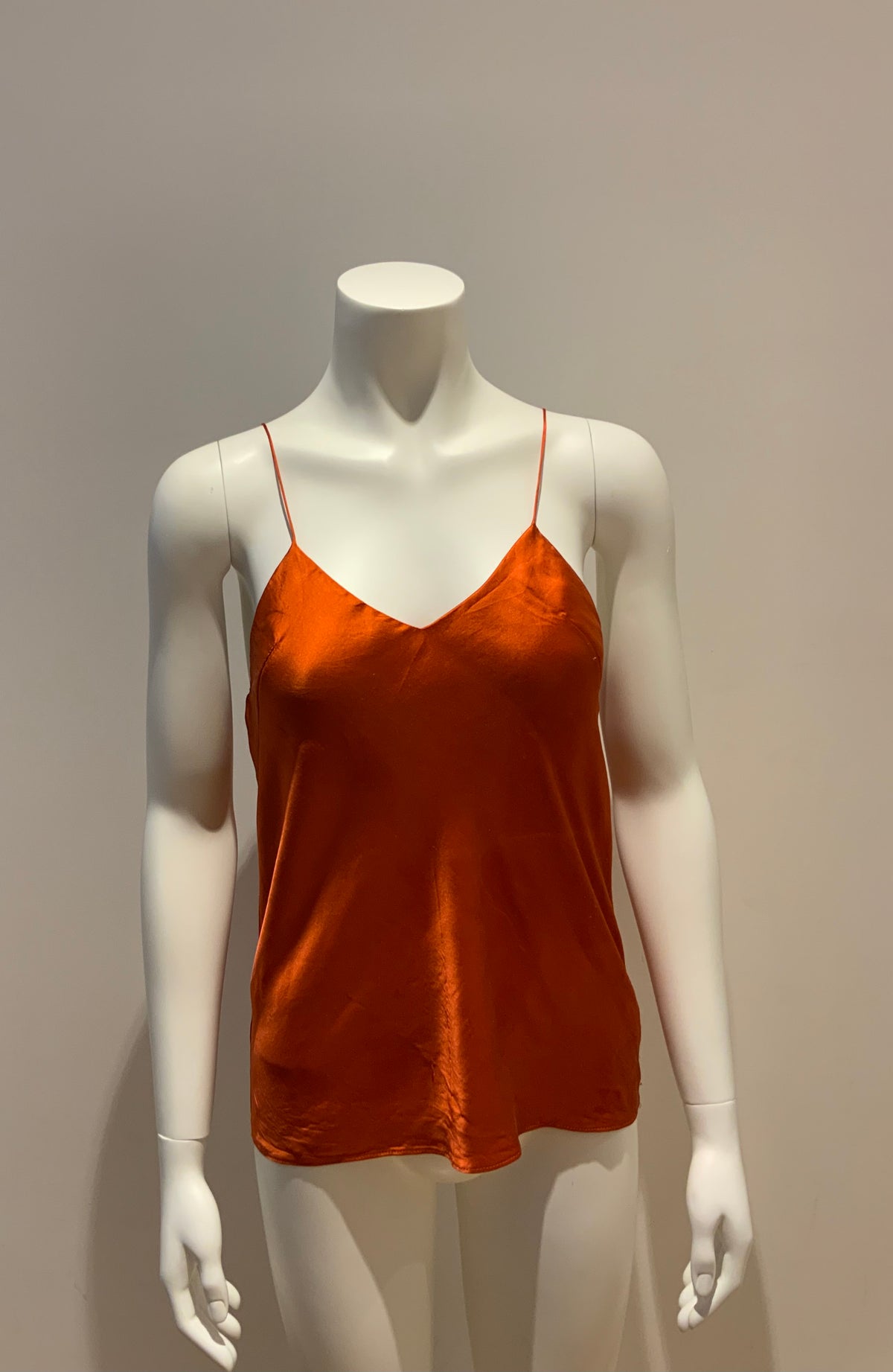 JASMINE DI MILO Silk-charmeuse camisole Top Size S small ladies
