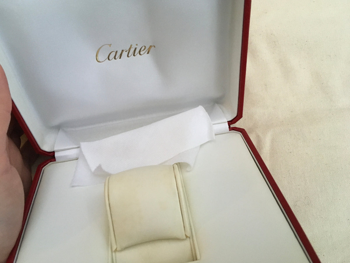 Cartier Watch Box in Red