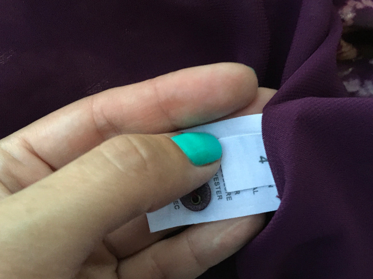 Ulla Johnson Aurelie Fil CoupÉ Midi Dress In Purple Size UK 8 US 4 ladies