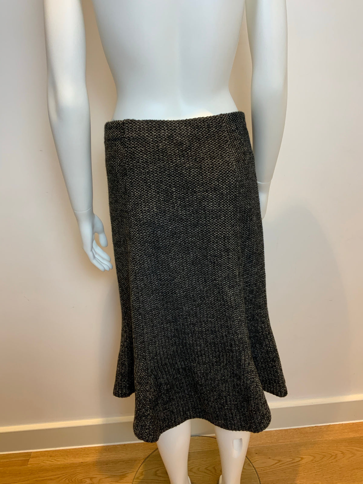 Lauren Ralph Lauren Woodland Wool Blend Midi Skirt Size M Medium ladies
