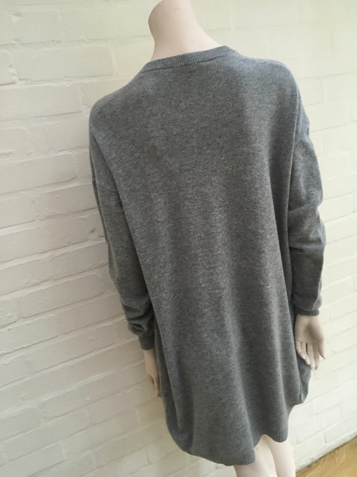 THE ROW Maita merino wool and cashmere-blend sweater dress jumper Size M Medium Ladies