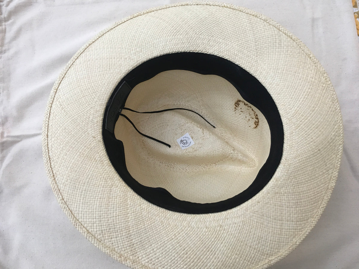 YOSUZI Rafael straw hat crafted by artisans in Ecuador from Toquilla straw Men