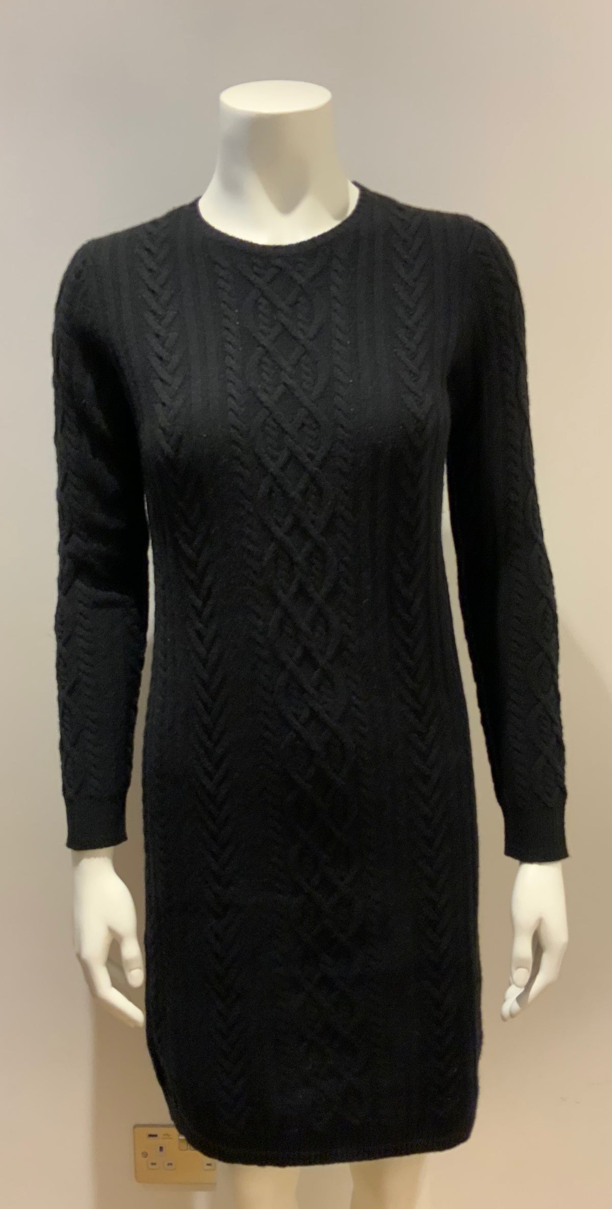 Lauren Ralph Lauren Cashmere Blend Knit Sweater Dress Size S small ladies