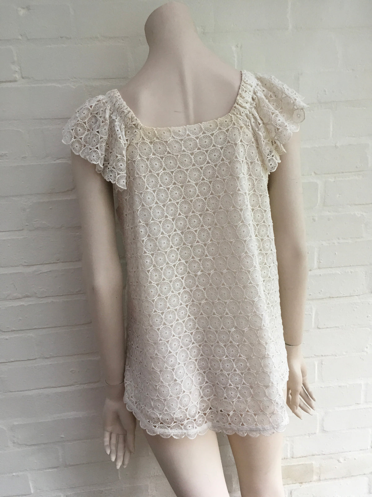 CHLOÉ Crocheted lace top Ladies