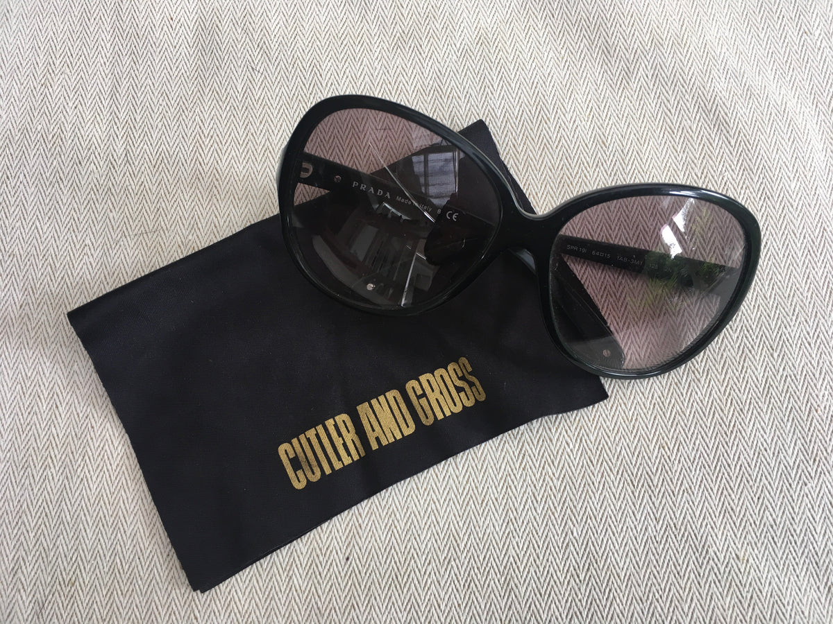 Prada sunglasses spr 19p 55 19 1AB-4V1 140 2N Prada Sunglasses glasses Black SPR 04P 54 19 ma5 5f1 140 2n  main image 3