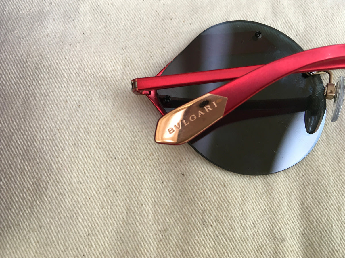 BVLGARI 6089 2029/4Z Serpenteyes Red Metallic Sunglasses ladies