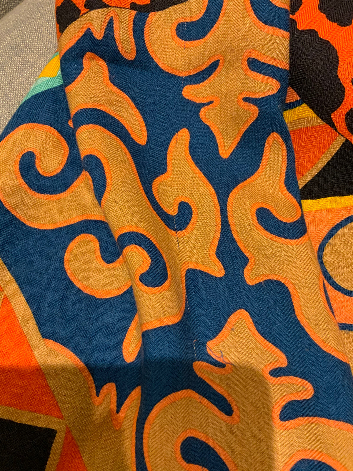 Hermès Hermes Paris Cashmere Silk Appaloosa Des Steppes Shawl 140 Scarf ladies