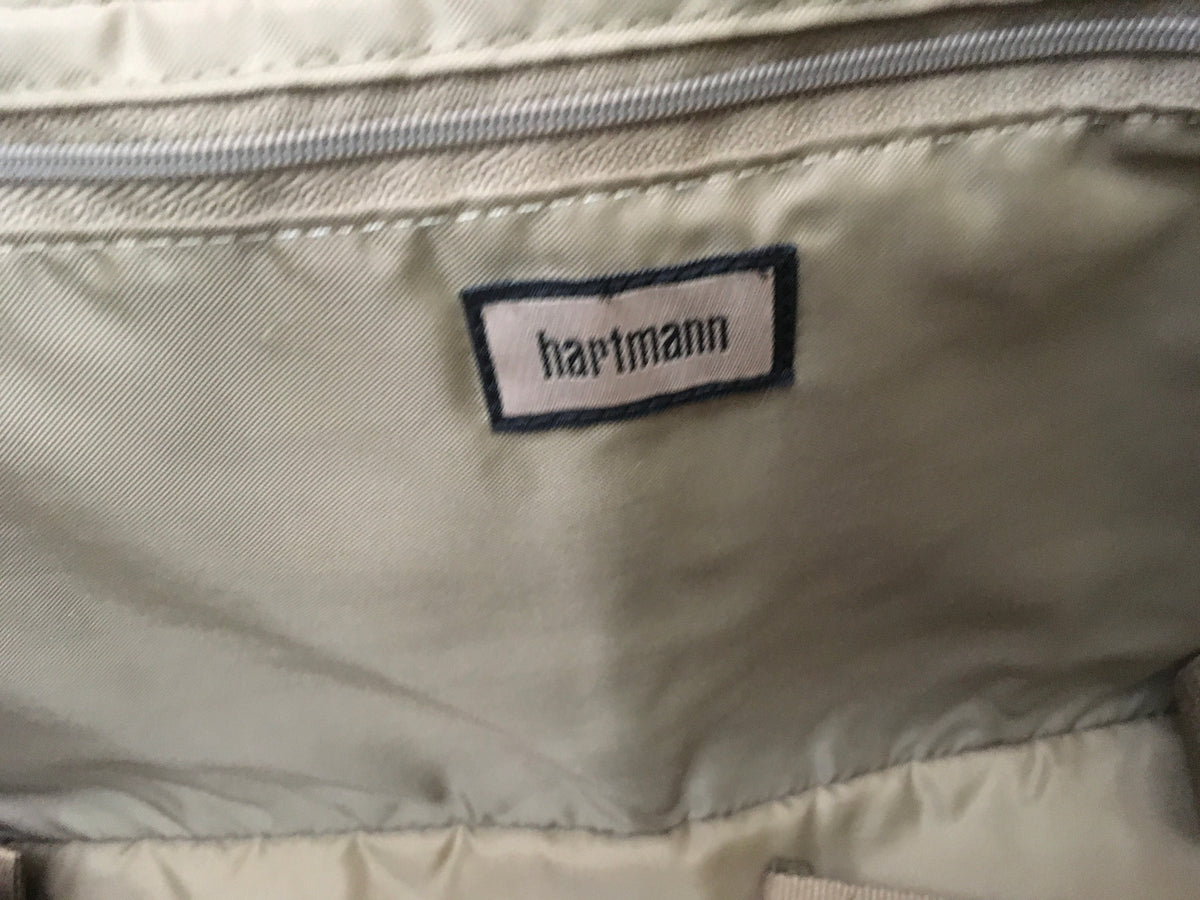Hartmann Wool Tweed Collection 27" Expandable Suitcase Mobile Traveler Luggage Men