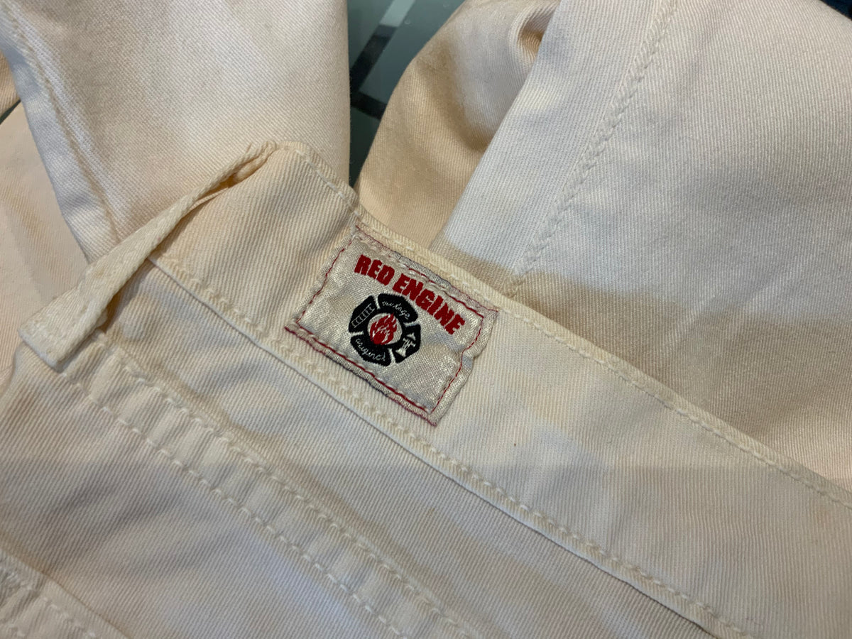 Red Engine Cayenne White Vintage Jeans Denim Jeans Size 25 ladies