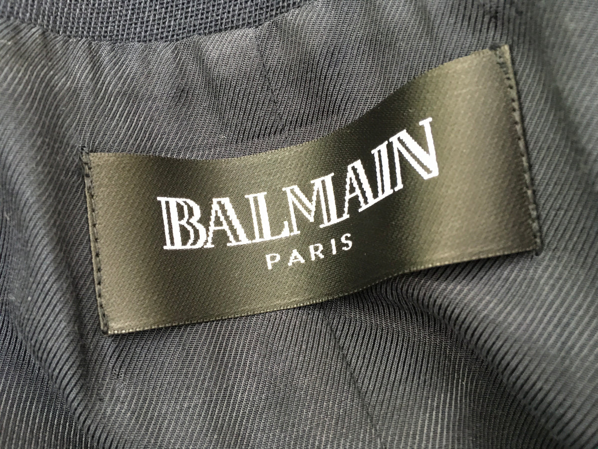 Balmain Double-breasted wool-twill blazer jacket Most Wanted Ladies