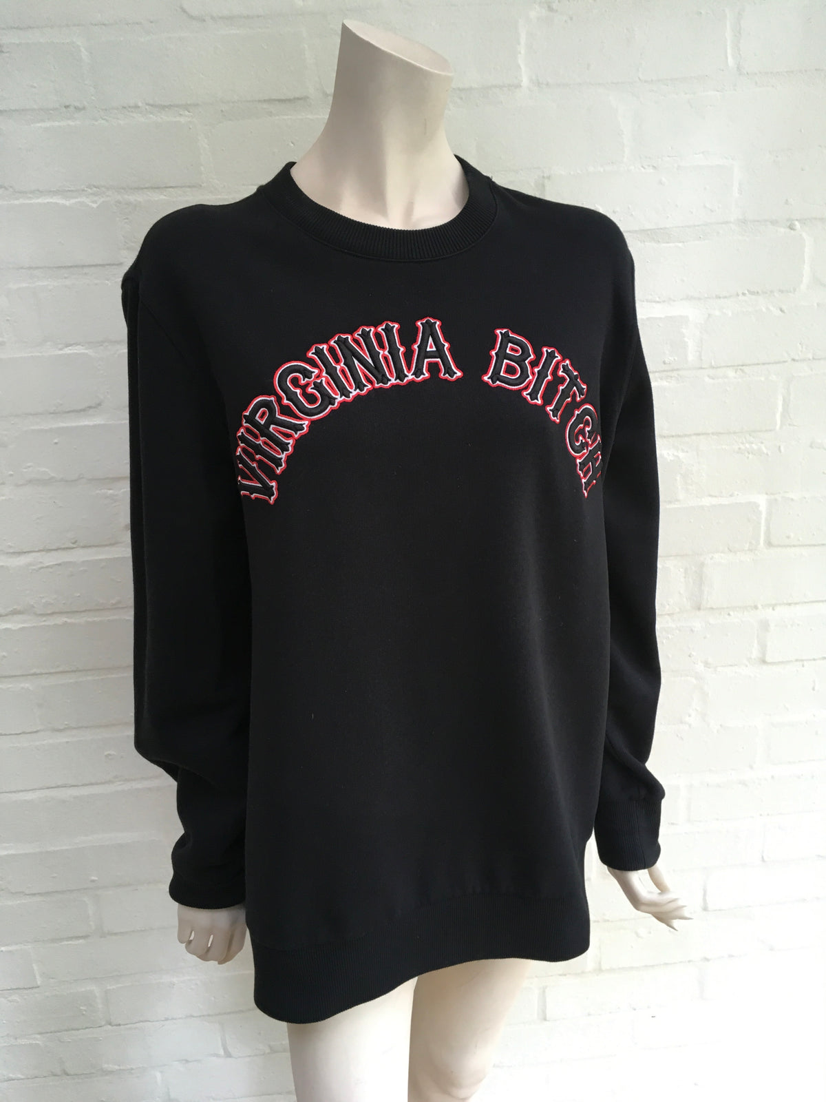 Givenchy Virginia Bitch Sweatshirt in Black Ladies