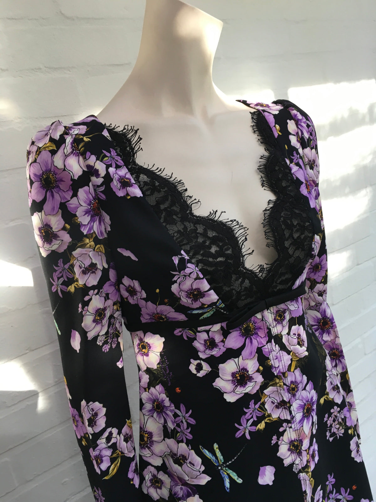 Giambattista Valli RUNAWAY COUTURE FLOWER LACE DRESS Ladies