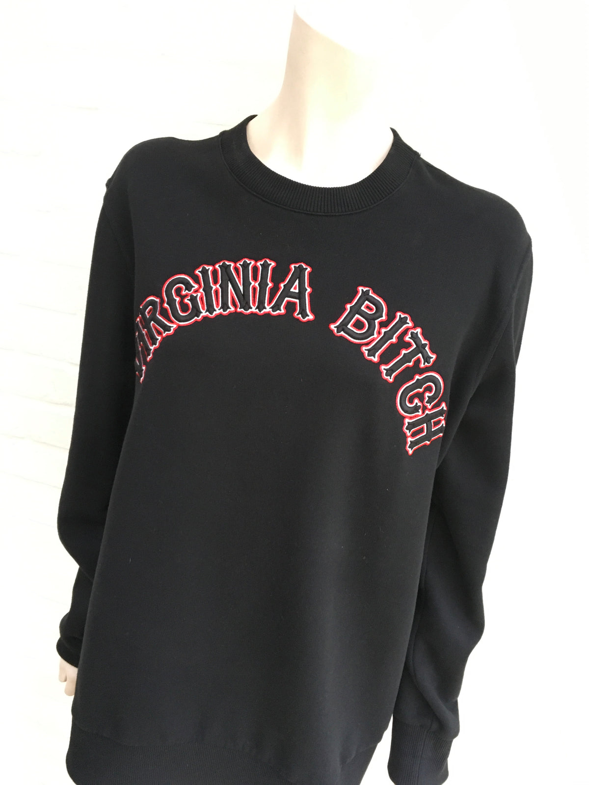 Givenchy Virginia Bitch Sweatshirt in Black Ladies