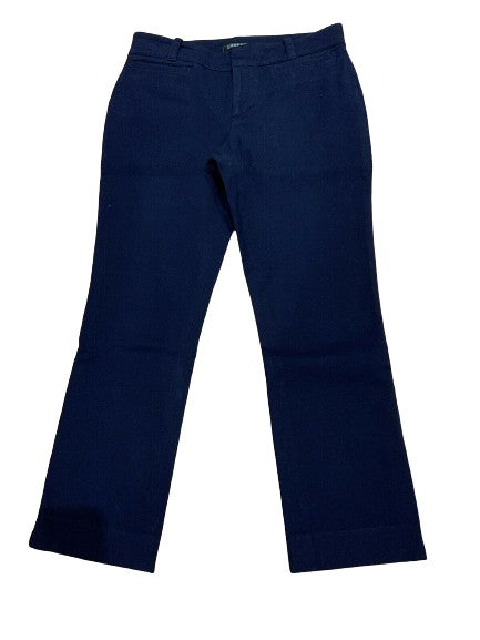Ralph Lauren Lauren Navy Cropped Pants Trousers Size US 8 UK 12 L large ladies