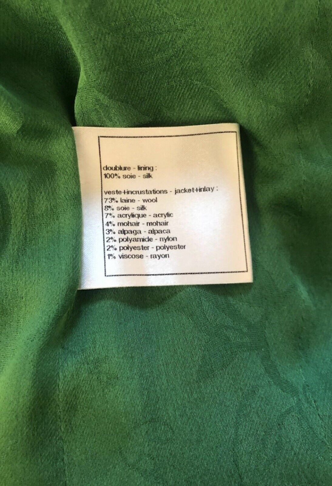 Chanel Most Wanted Tweed Green BlackEcru Gold and multicolor jacket F 38 Collector's Piece Ladies