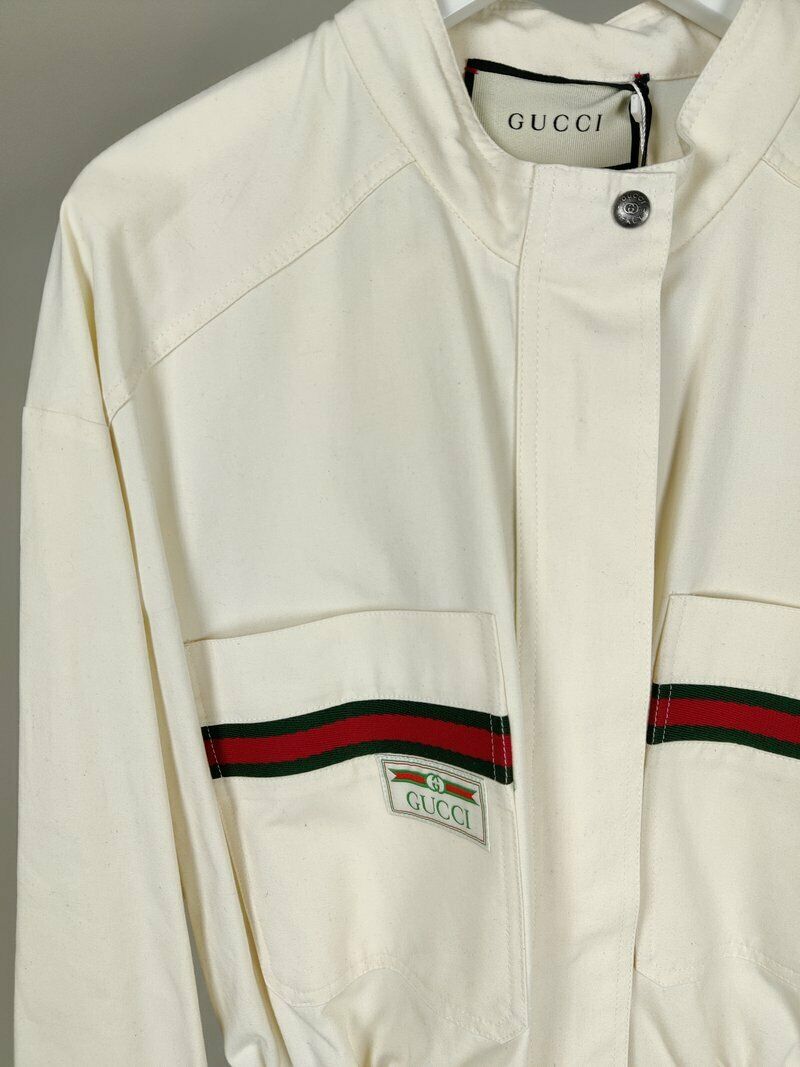 GUCCI 2021 logo printed boiler suit jumpsuit SIZE XL ladies