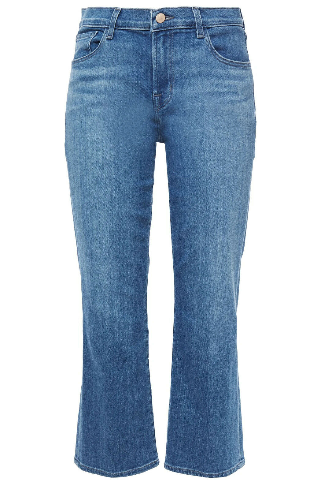 J BRAND Reserved Indigo Mid Rise Stretch Cropped Rail Jeans SIZE 30 ladies
