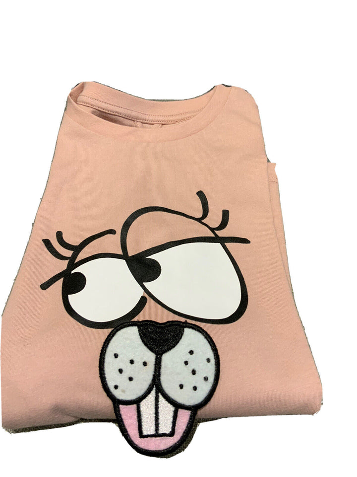 Stella McCartney KIDS Pink Top Badges Nose Size 6 years children