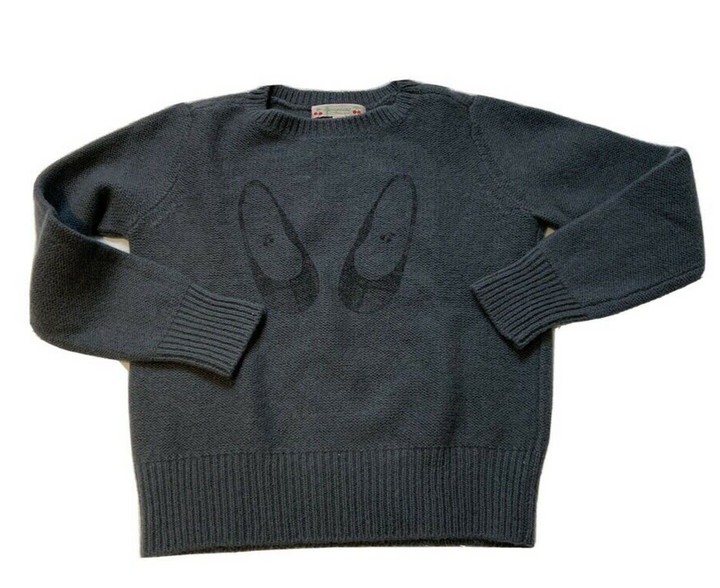 BONPOINT GIRLS’ WOOL & ANGORA KNIT JUMPER SWEATER 8 YEARS CHILDREN