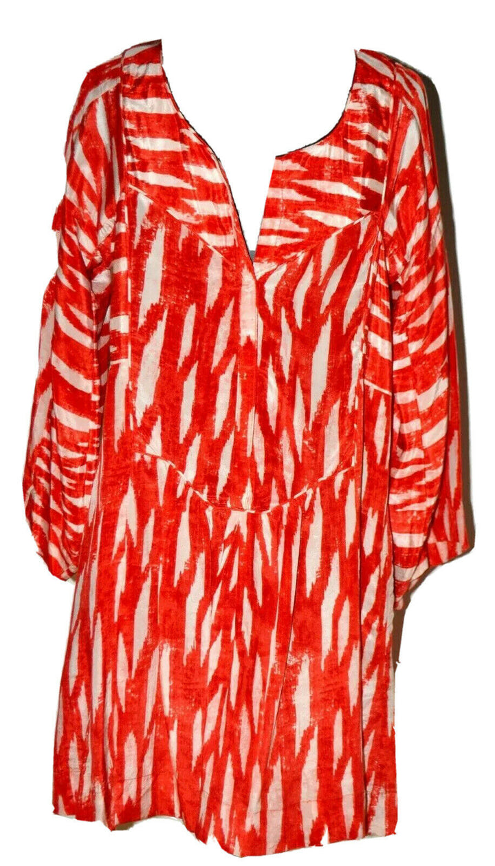 ISABEL MARANT ETOILE PRINTED TUNIC DRESS SIZE 1S SMALL ladies