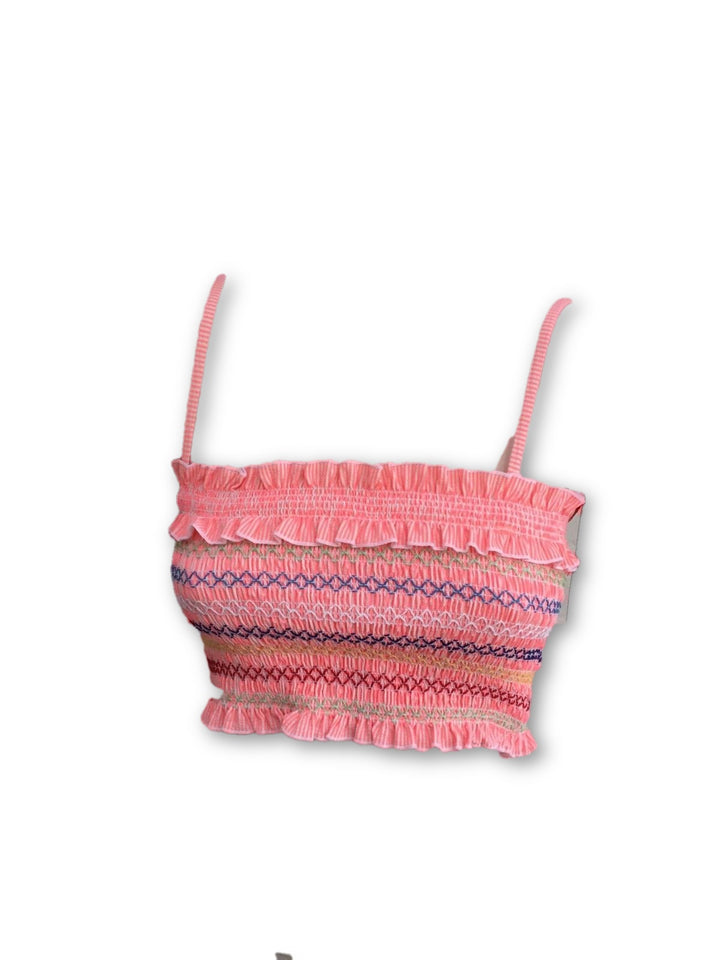 Ri Resort River Island Bright Crop Beach Swim Top LADIES