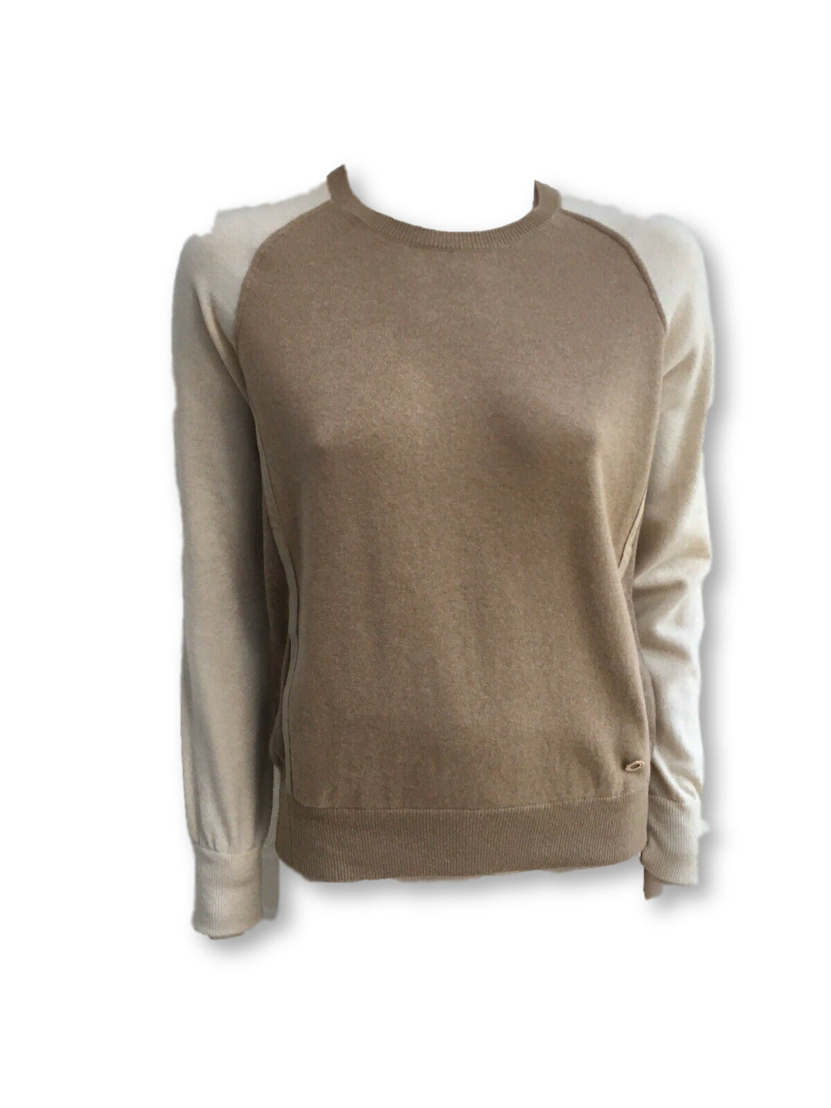 Loro Piana Ladies BABY CASHMERE Colorblock Jumper Sweater Pullover I 38 XS ladies
