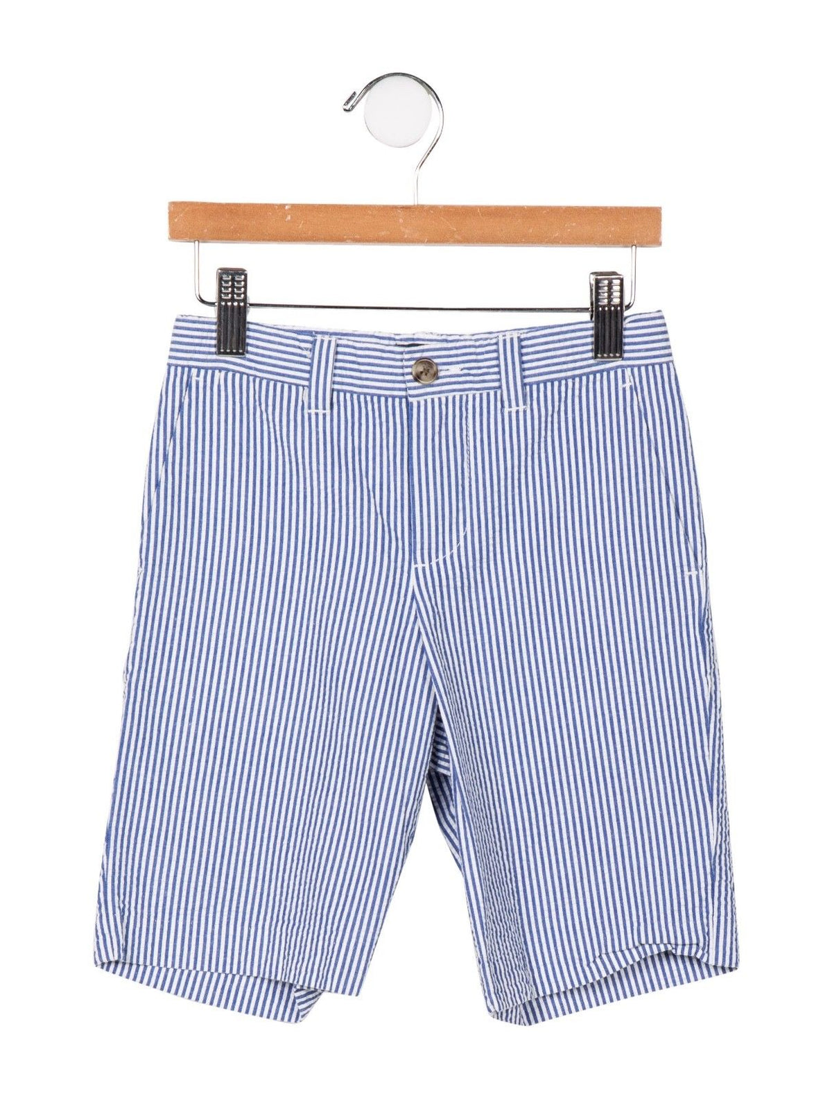 RALPH LAUREN POLO KIDS BOYS' FOUR-POCKET PINSTRIPE SHORTS 5 YEARS OLD Children