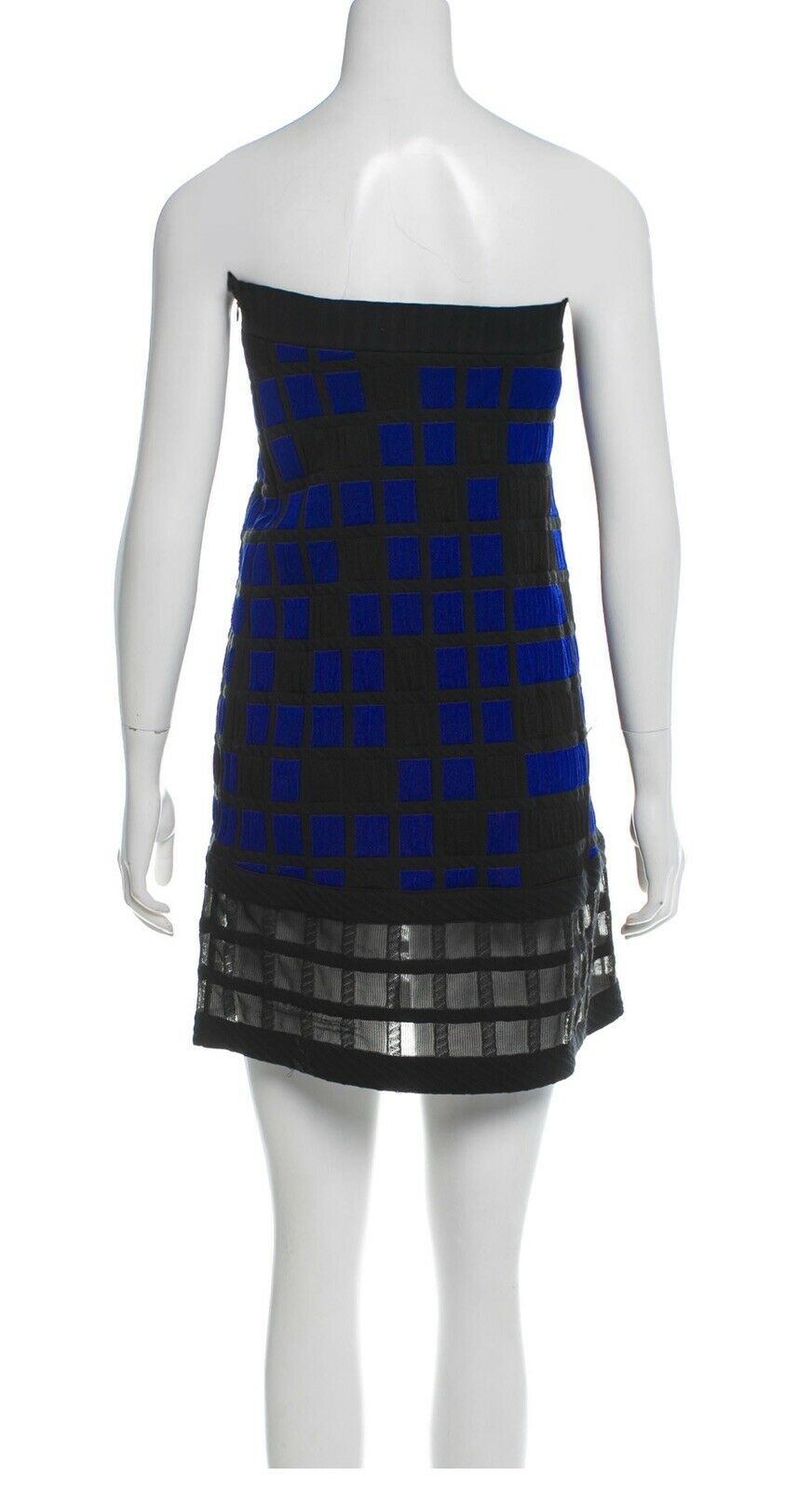 CHANEL QUILTED STRAPLESS RUNWAY DRESS SIZEZ F 38 UK 10 US 6 ladies