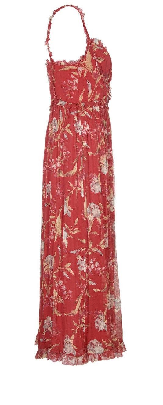 ZIMMERMANN Corsair Iris Silk Corset Jumpsuit Size 2 ladies