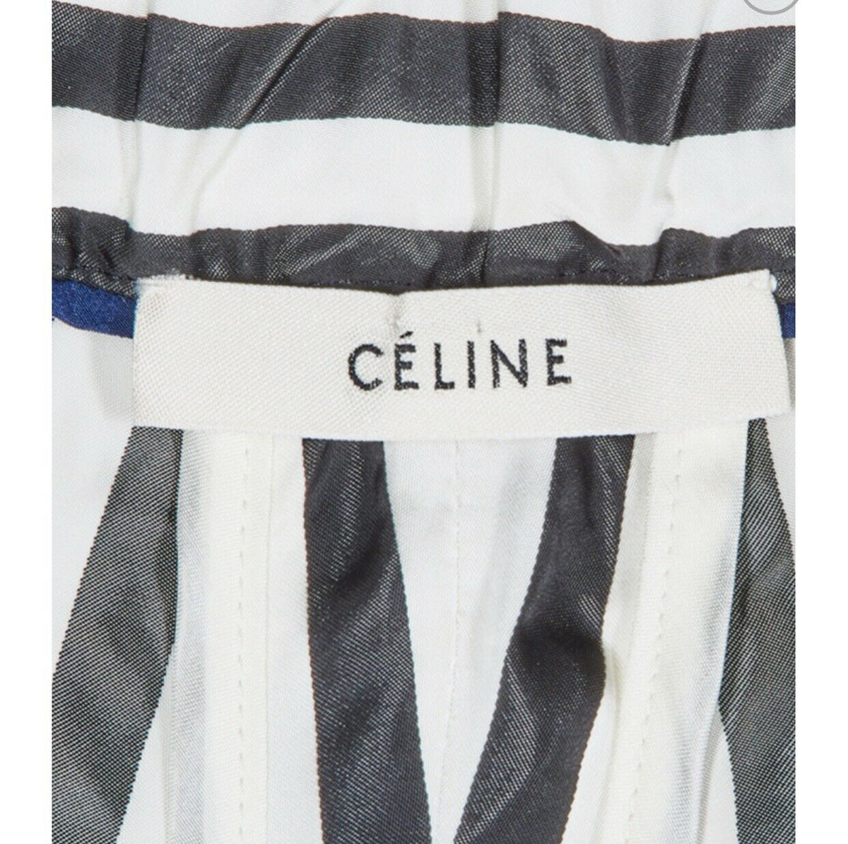 CÉLINE Celine Phoebe Philo Pyjama Striped Pants Trousers F 40 UK 12 US 8 ladies