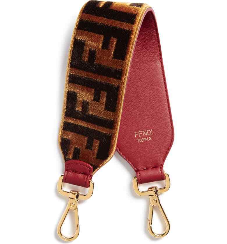 FENDI Mini Strap You Fendi Logo Top Handle Strap Ladies