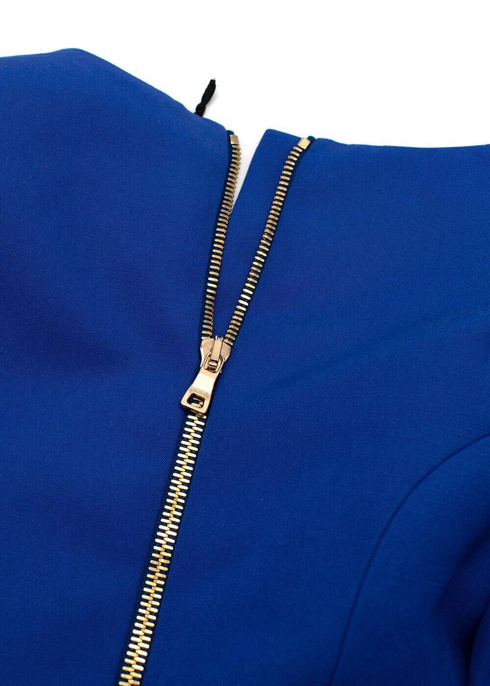 SOLD OUT Balmain Wool SINGLE BREASTED Mini BLAZER DRESS F 38 UK10 US 6 ladies