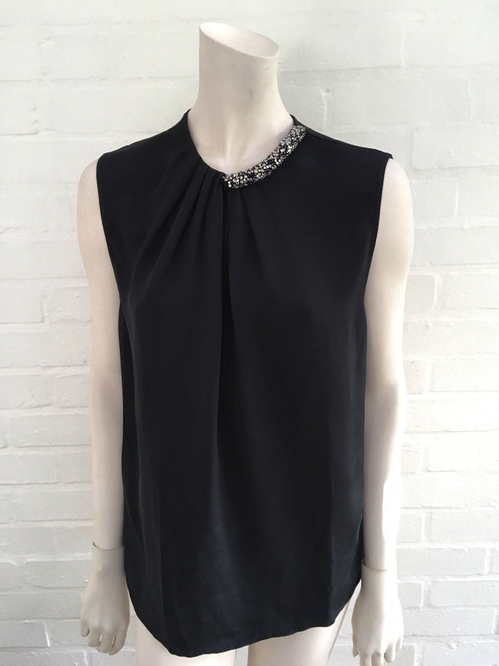 3.1 Phillip Lim Runaway Silk Sleeveless Top ladies