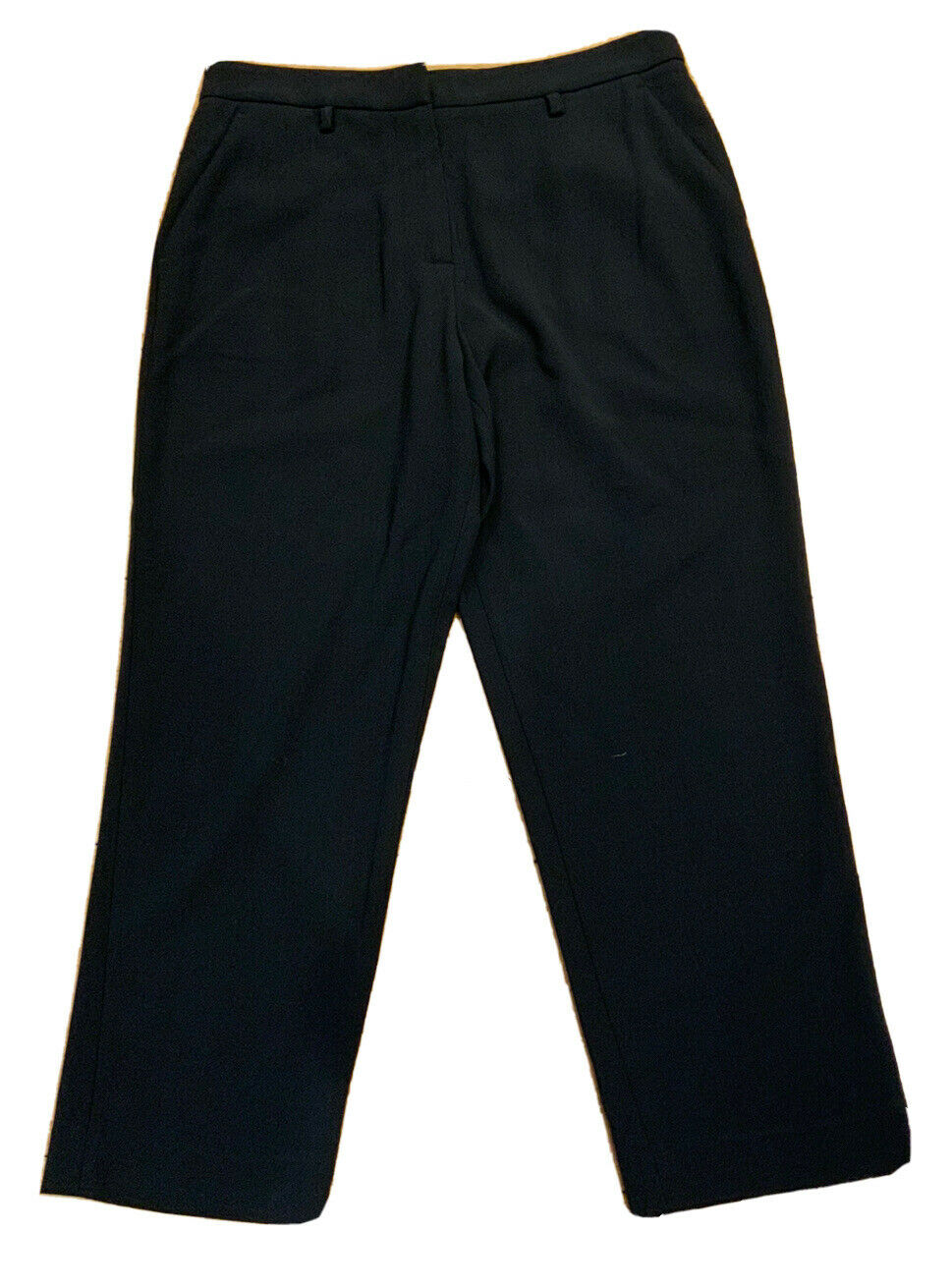 Brunello Cucinelli navy cropped trousers pants size I 40 US 4 UK 8 S SMALL ladies
