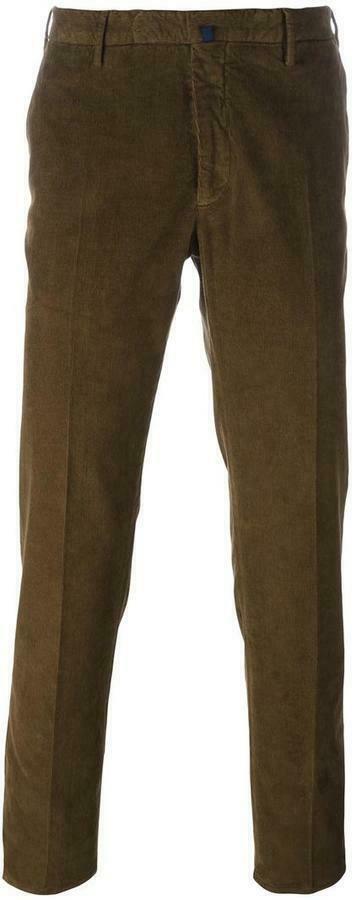 Incotex Venezia 1951 Brown Corduroy Trousers - Trousers Pants Men Size 48 Men