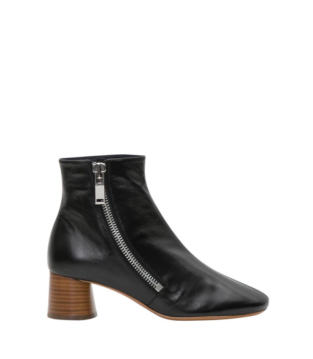 CÉLINE Celine Phoebe Philo Elliptic Heel Ankle Boots In Black Size 40 UK7 ladies
