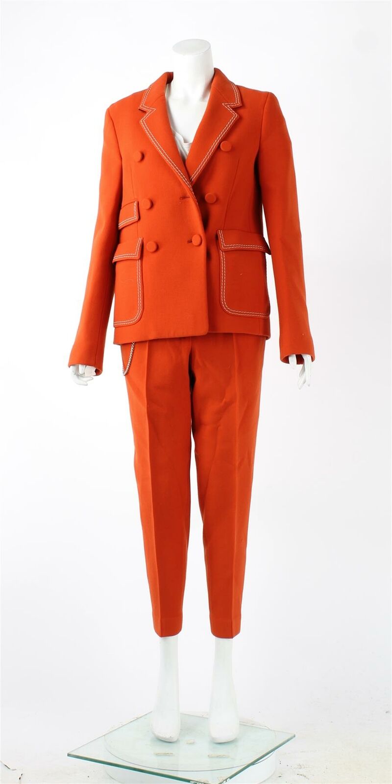 Bottega Veneta Chain-embellished wool-blend suit I 42 UK 10 US 6 ladies