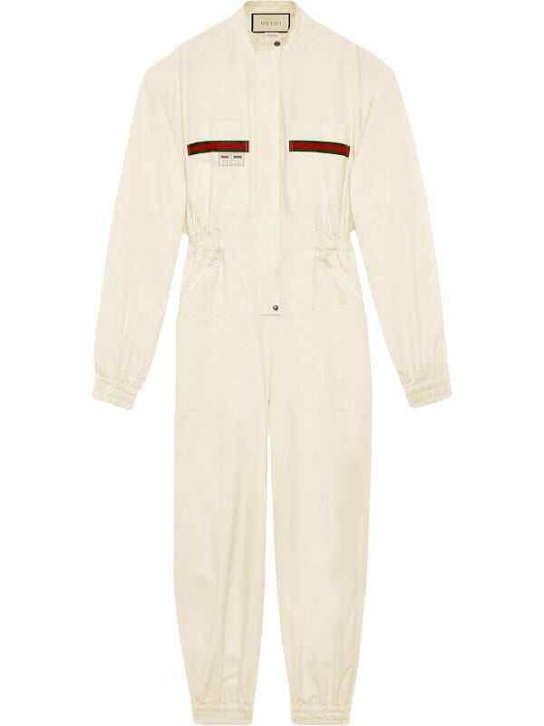 GUCCI 2021 logo printed boiler suit jumpsuit SIZE XL ladies