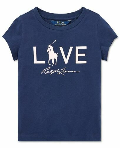 Ralph Lauren Pink Pony Love Graphic T-Shirt Ladies