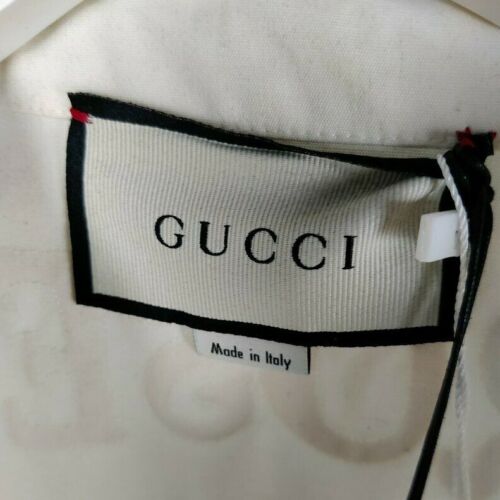 GUCCI 2021 logo printed boiler suit jumpsuit SIZE XL ladies