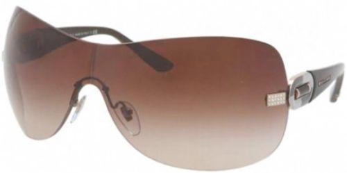 BVLGARI Shield Sunglasses 6054-B-M 278/13 Brown with  display picture 2