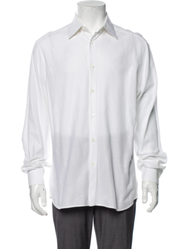 Tom Ford Long Sleeve Dress Shirt MOST WANTED Size 43 17" men