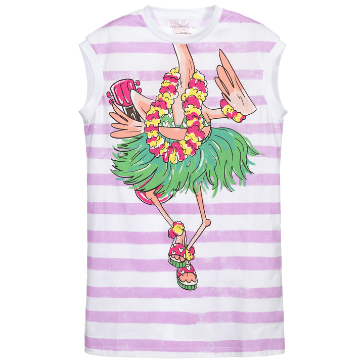 Stella McCartney KIDS TEEN HAWAIIAN FLAMINGO DRESS Size 6 years children