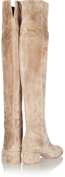 GIANVITO ROSSI 45 suede over-the-knee boots Size 38 1/2 ladies