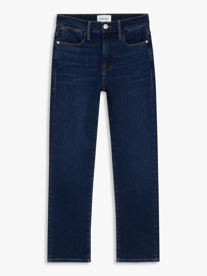 FRAME LE SKINNY DE JEANNE NAVY BLUE DENIM JEANS Size 25 ladies