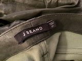 J BRAND Stretch-leather lambs leather skinny pants size 27 ladies