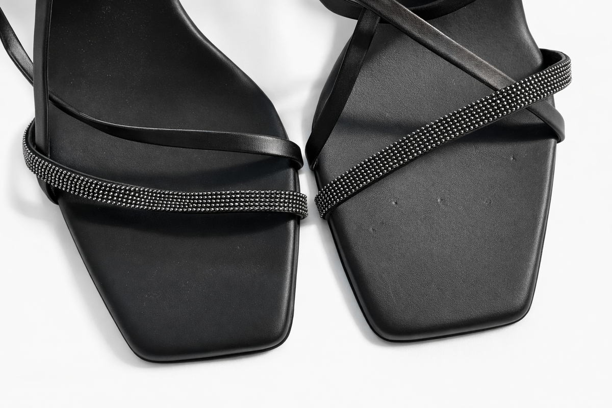 Brunello Cucinelli Monili embellished strappy sandals Size 39 ladies