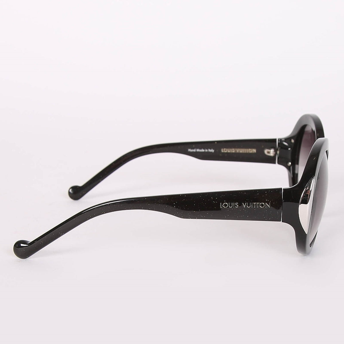 LOUIS VUITTON Z0670W Glitter Round Sunglasses Brown ladies