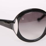 LOUIS VUITTON Z0670W Glitter Round Sunglasses Brown ladies