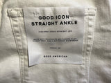 Good American Good Icon Straight Pears & Crystals Embellished Jeans